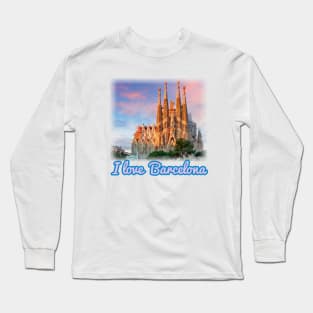 I love Barcelona, Barcelona Long Sleeve T-Shirt